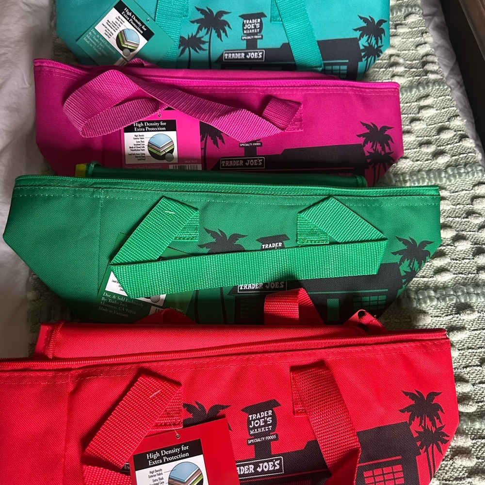 Trader Joe's Insulated Tote Bag Set